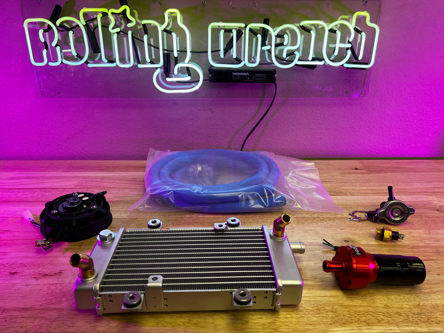 GY6 Water Cooler Kit -ProBld