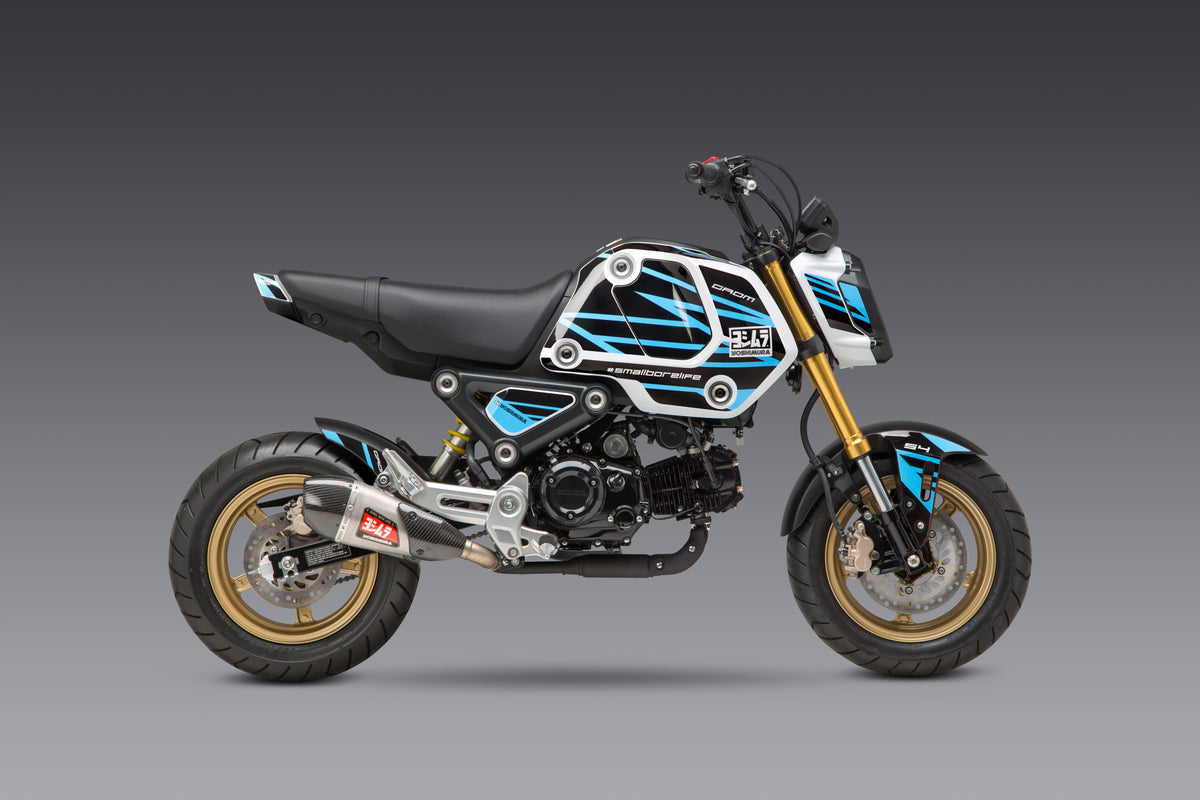 Yoshimura EDGE blue graphics kit for the Honda Grom - view 4