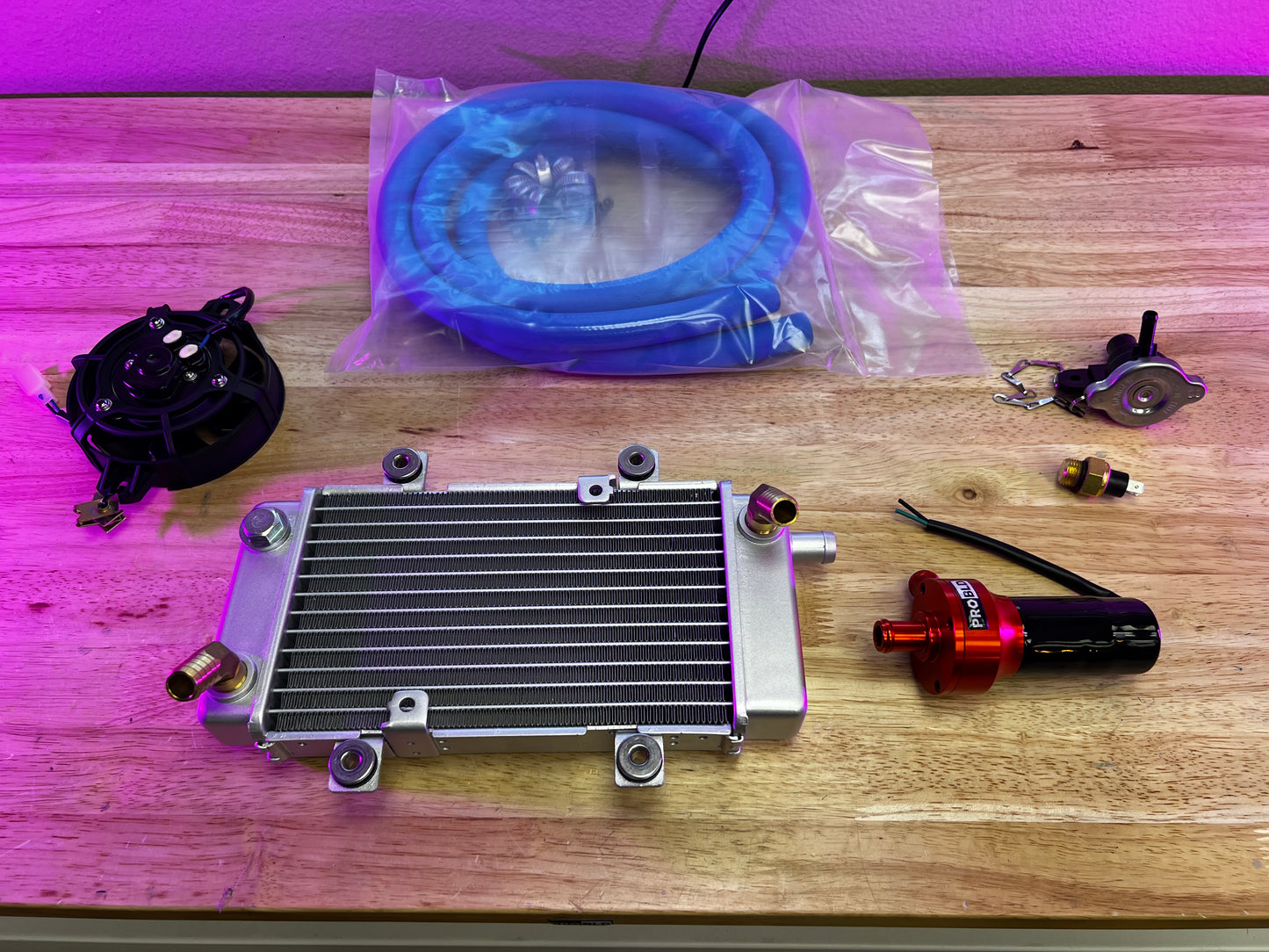 GY6 Water Cooler Kit -ProBld