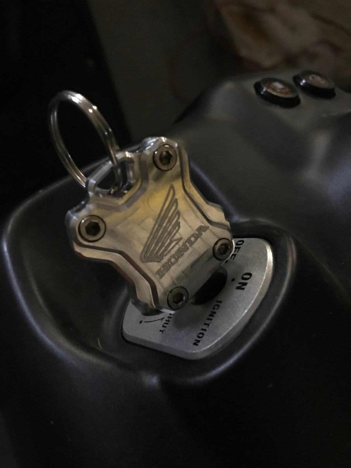 Honda Ruckus Billet Aluminum Key Cover - FLP