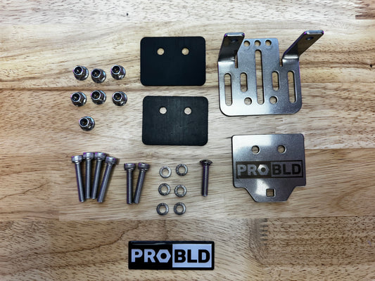 ProBld EFI Fuel Pump / Coil Titanium Mount