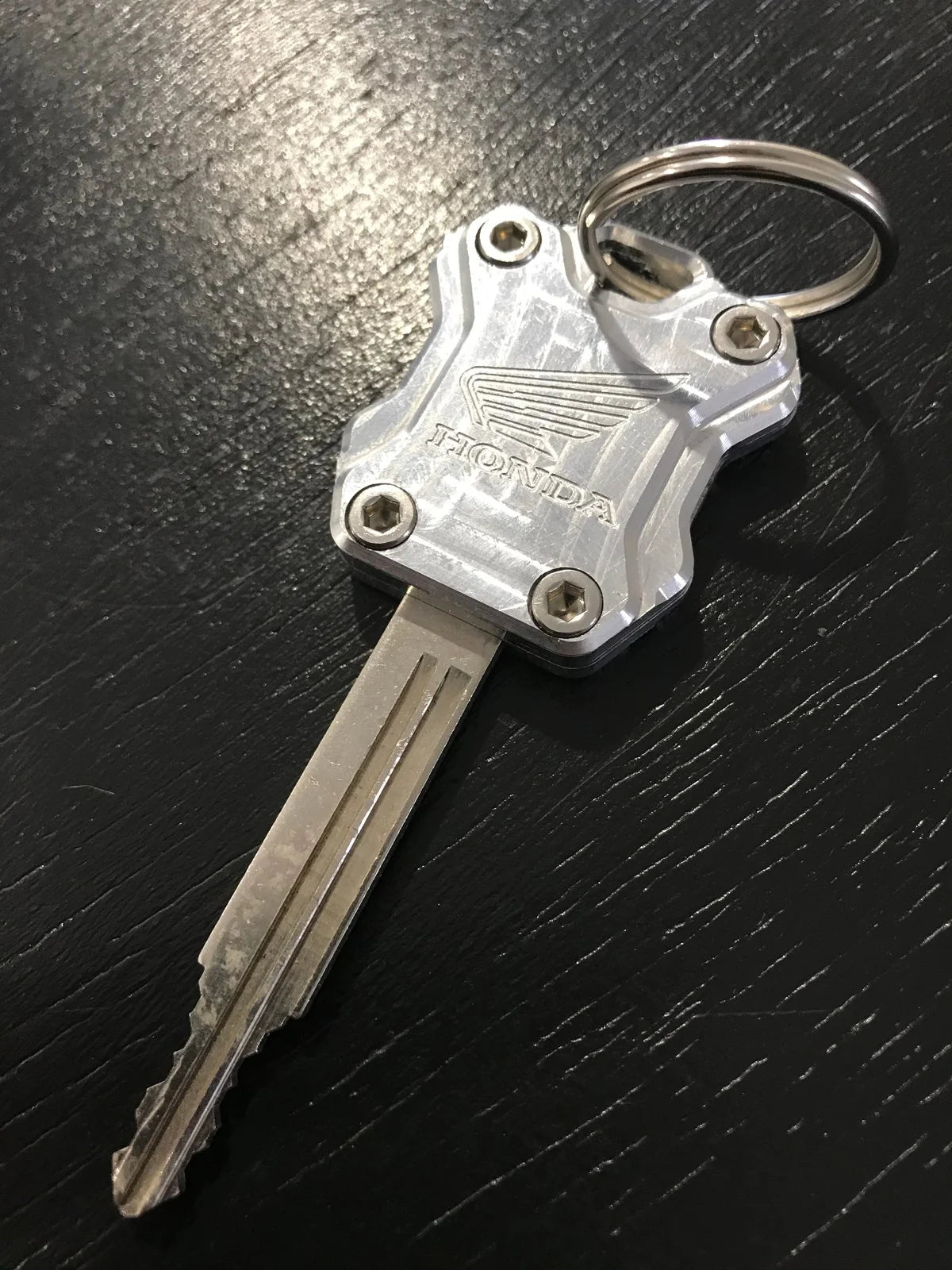 Honda Ruckus Billet Aluminum Key Cover - Raw
