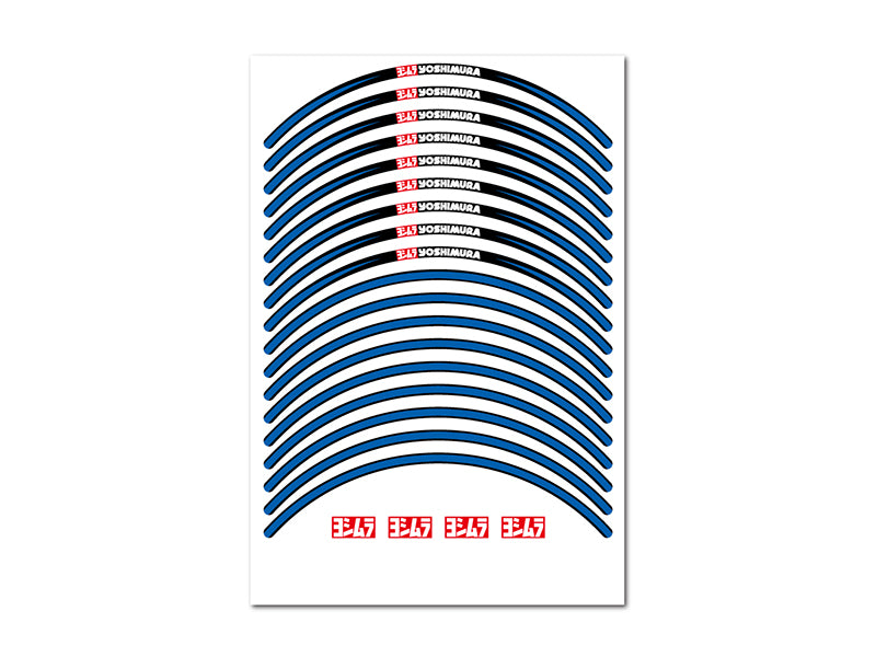 12 inch wheel rim stickers - view 4