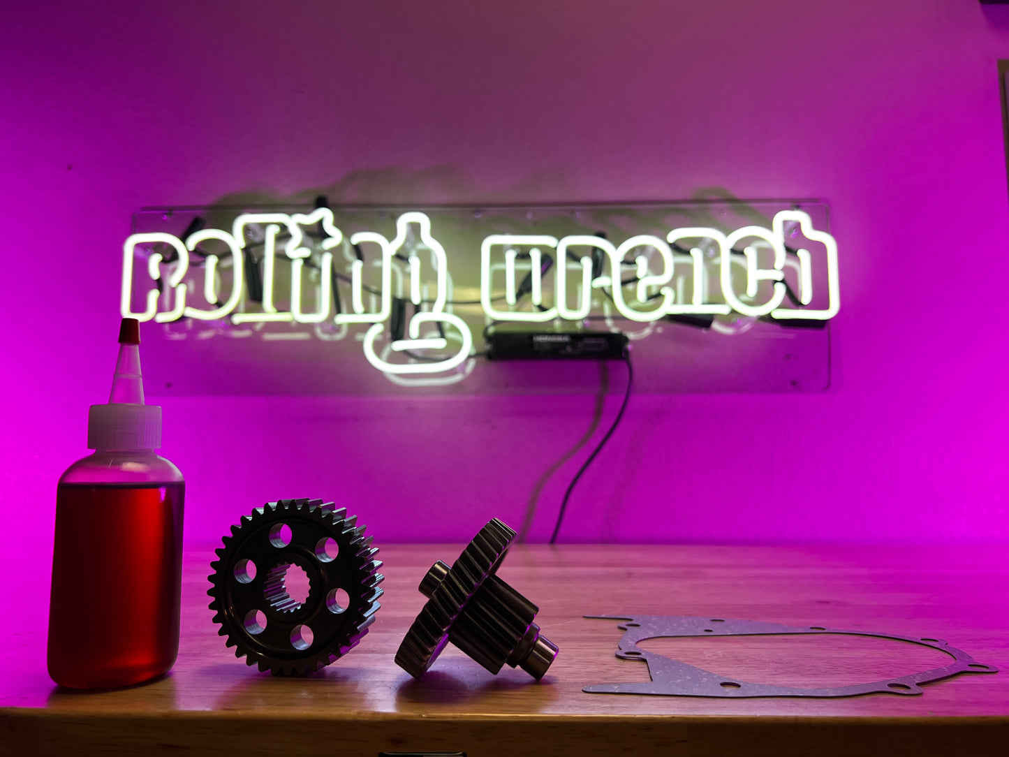 GY6 Light Weight Gear Up Kit (Includes Pressed Gears, Gasket & Oil)
