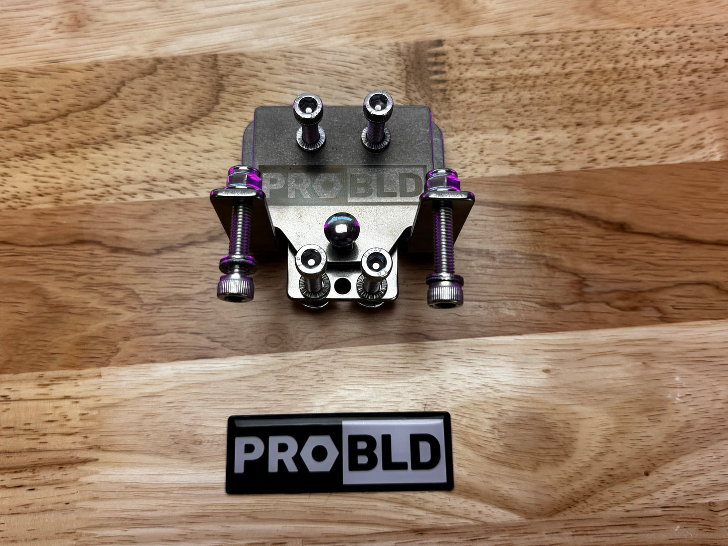 ProBld EFI Fuel Pump / Coil Titanium Mount