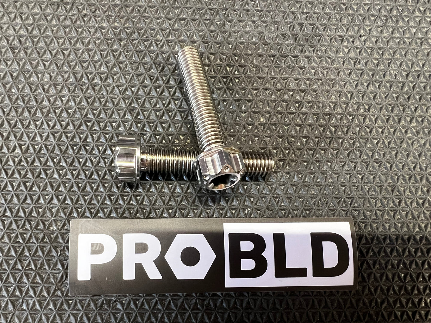 Titanium Designer Caliper and Hanger Mounting Bolts (Sold as a Pair)
