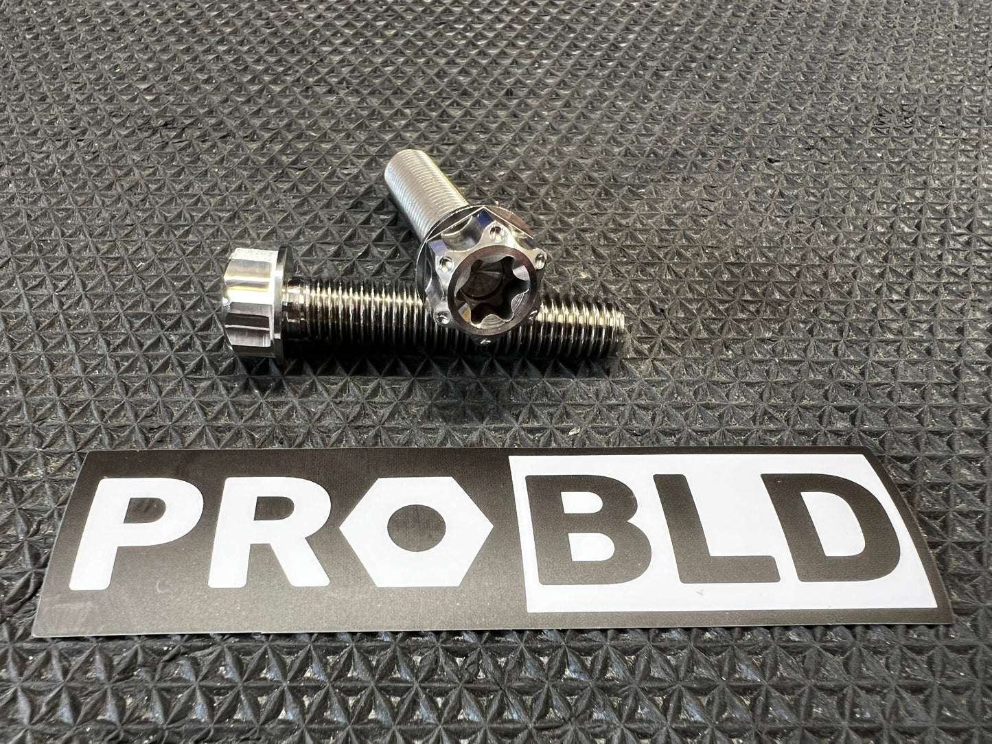 Titanium Designer Caliper and Hanger Mounting Bolts (Sold as a Pair)
