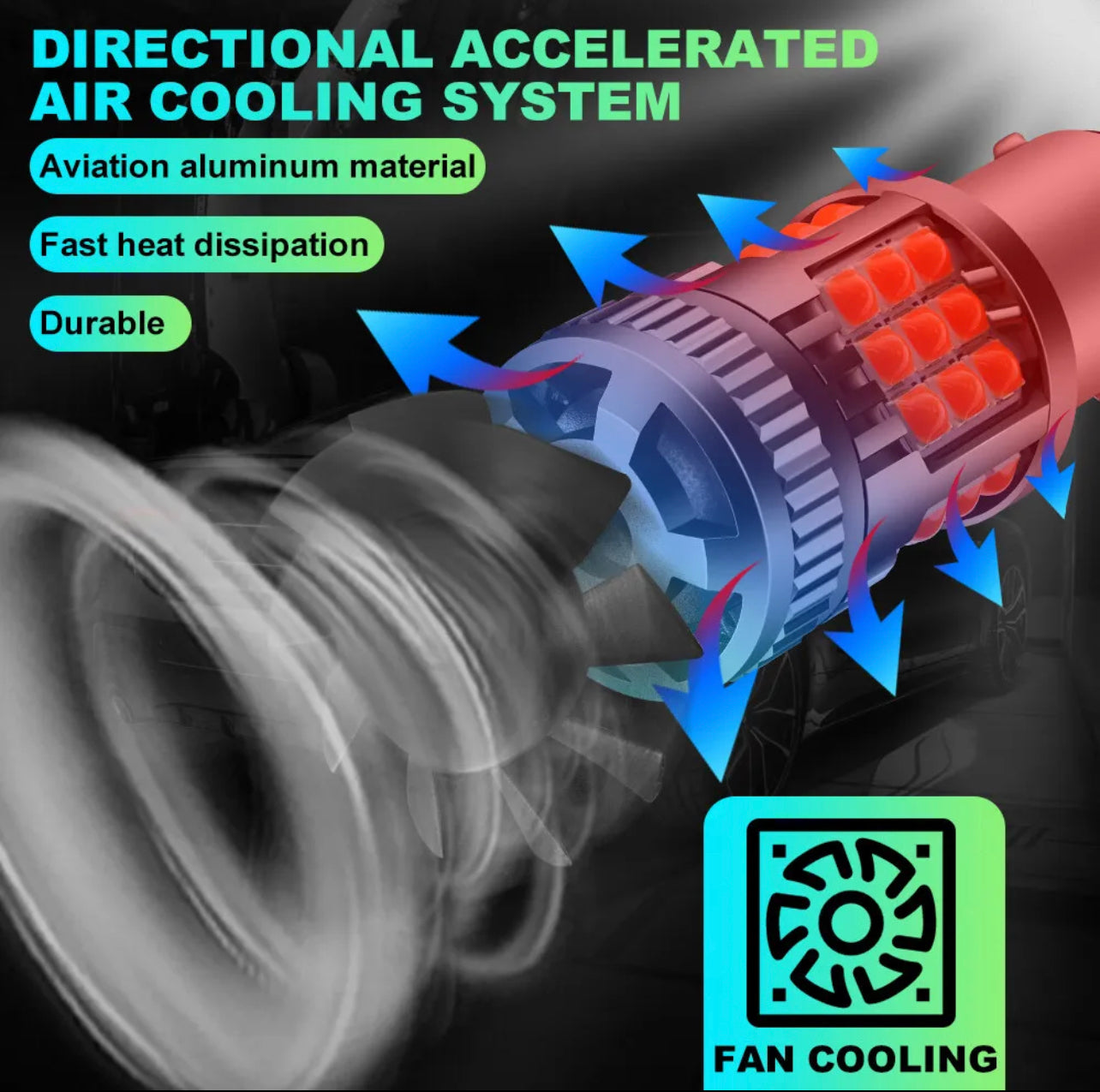 Mega LED Taillight 1157 Replacement Bulb