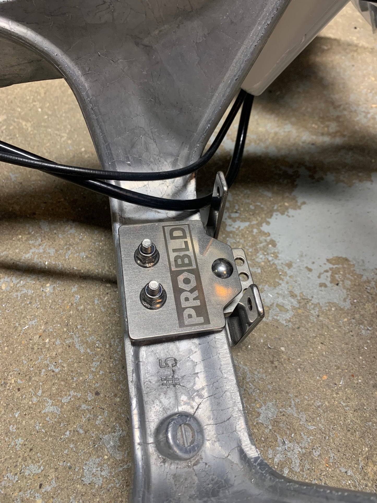 ProBld EFI Fuel Pump / Coil Titanium Mount