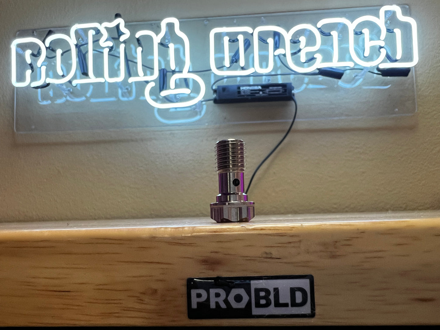 Titanium Banjo Bolt and Washer Kit