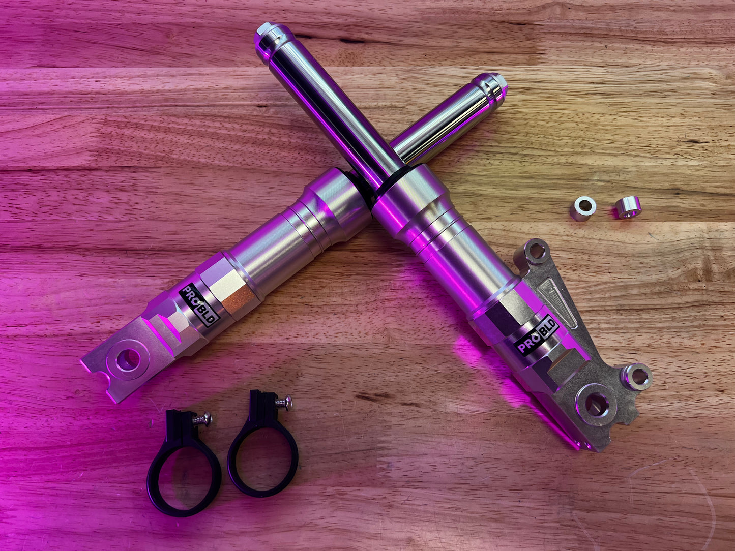 ProBld Lowered Disk Brake Stance Forks - Metro/Ruckus