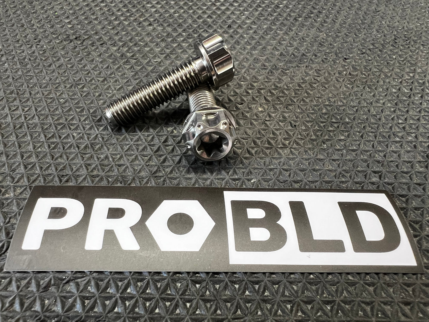 Titanium Designer Caliper and Hanger Mounting Bolts (Sold as a Pair)