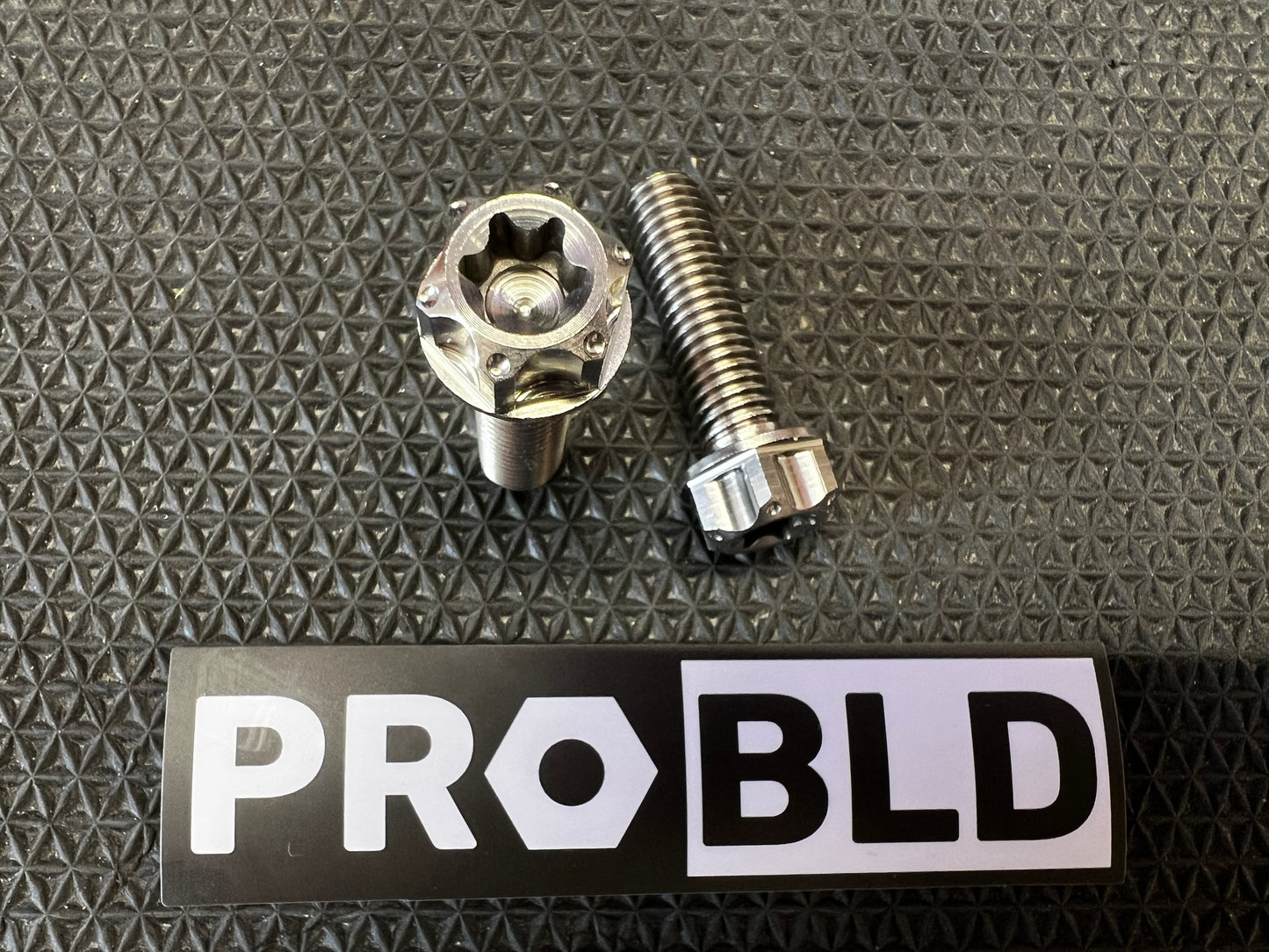 Titanium Designer Caliper and Hanger Mounting Bolts (Sold as a Pair)