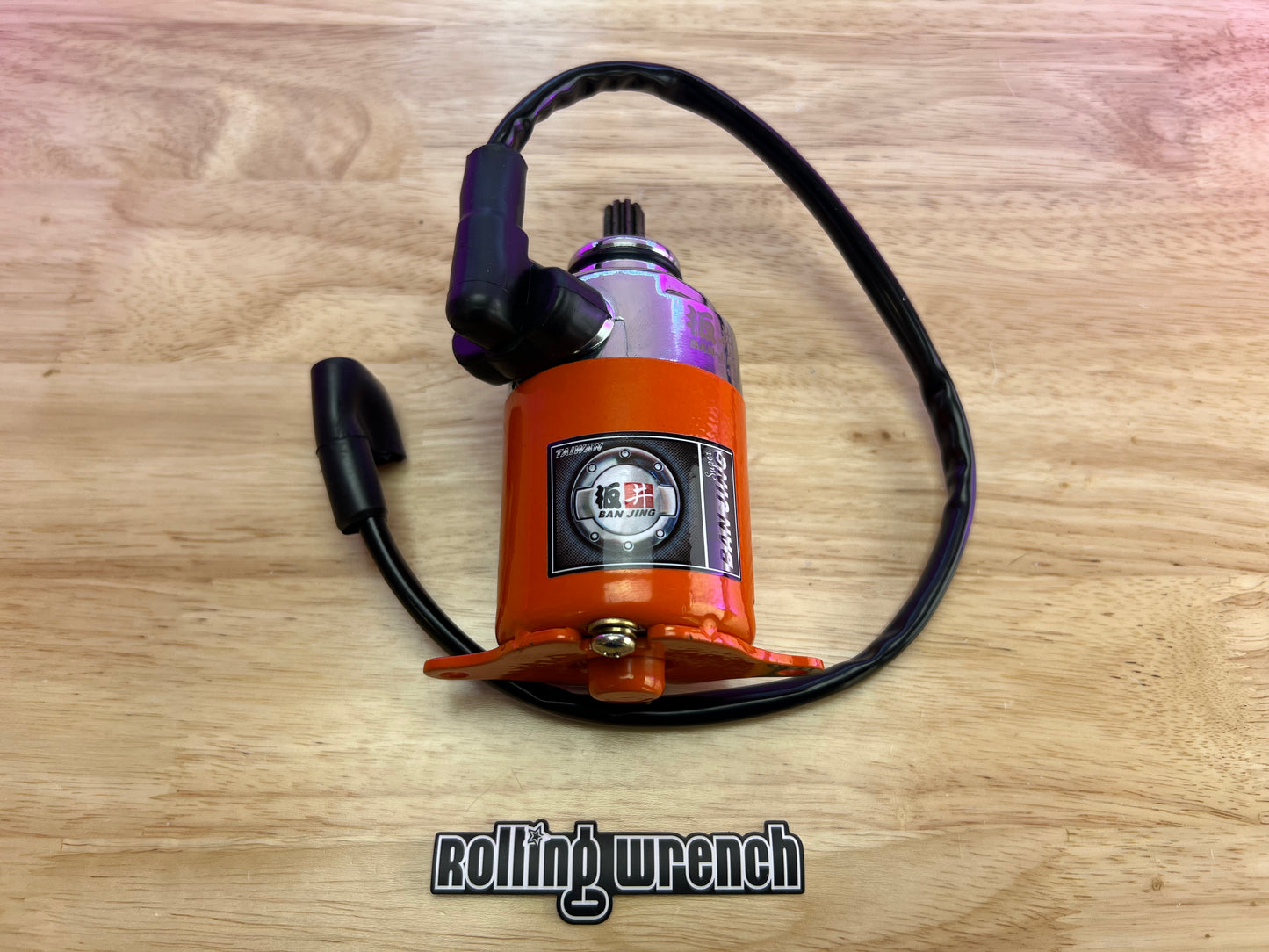 GY6 High Torque Starter - Orange