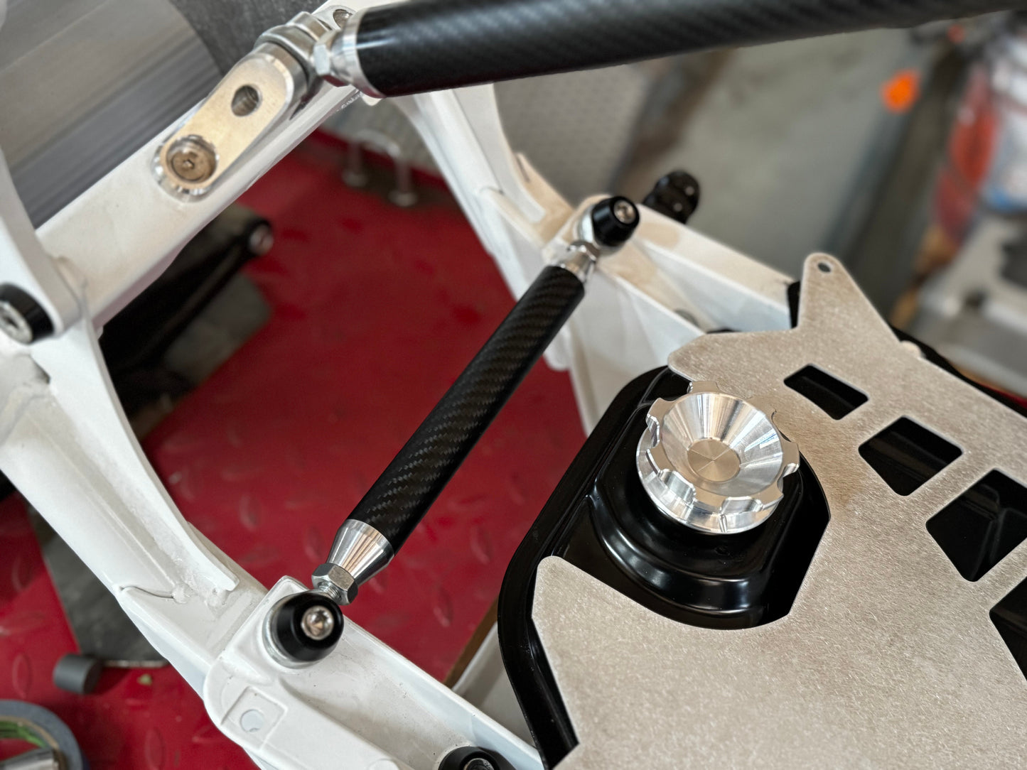 Honda Ruckus Carbon Fiber Cross Bar