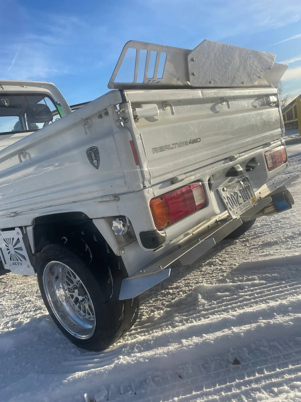 Honda Acty Rear Diffuser