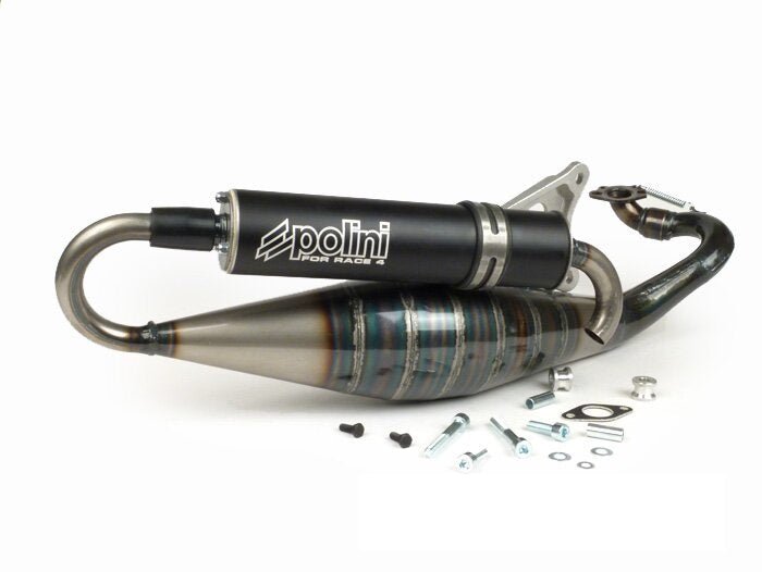 Polini 4 Race Exhaust - Zuma