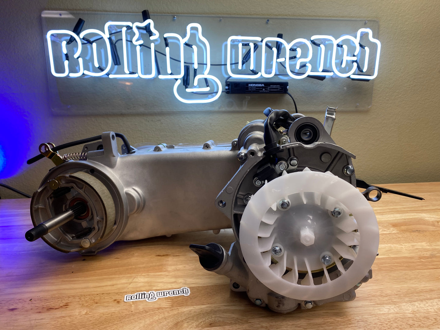 GY6 Builder Long Case Engine Block