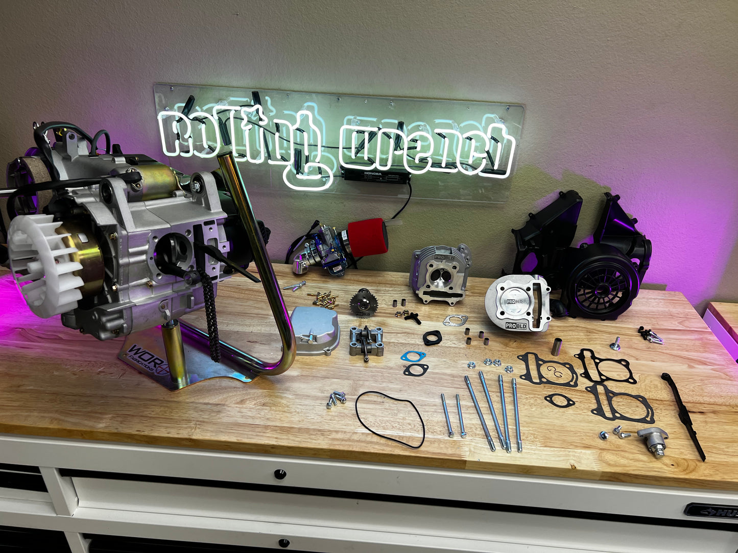 GY6 171cc / 172cc Builder Engine Kit (LONG CASE)