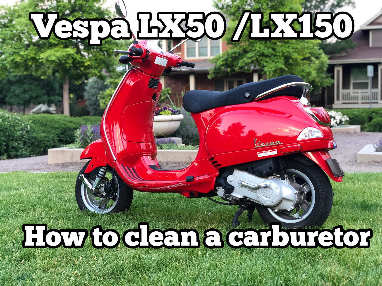 How to Clean a Carburetor on a Vespa - How to Video