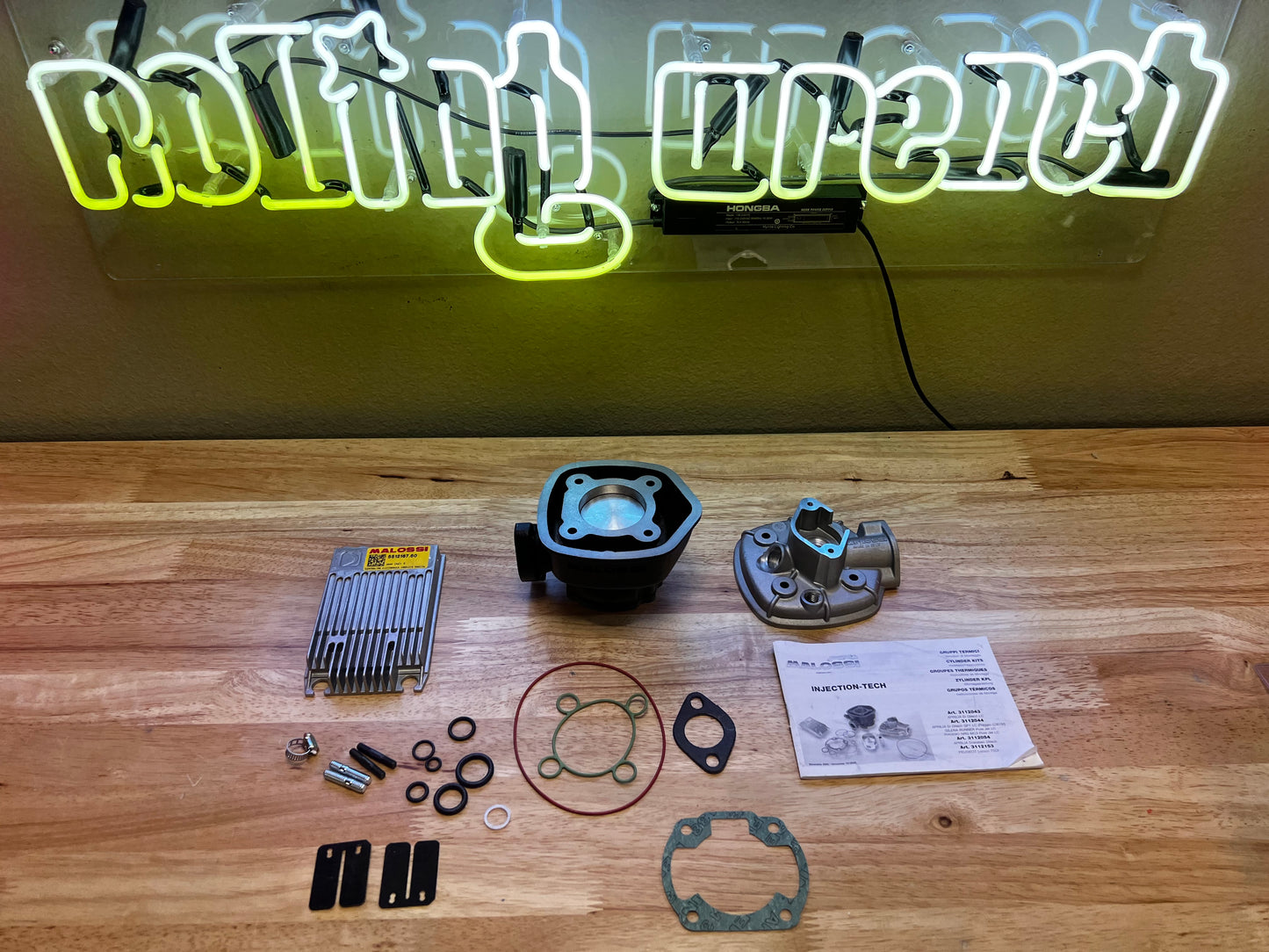 Aprilia Diech 50cc to 70cc Big Bore Kit + ECU (Morini Engine ONLY)