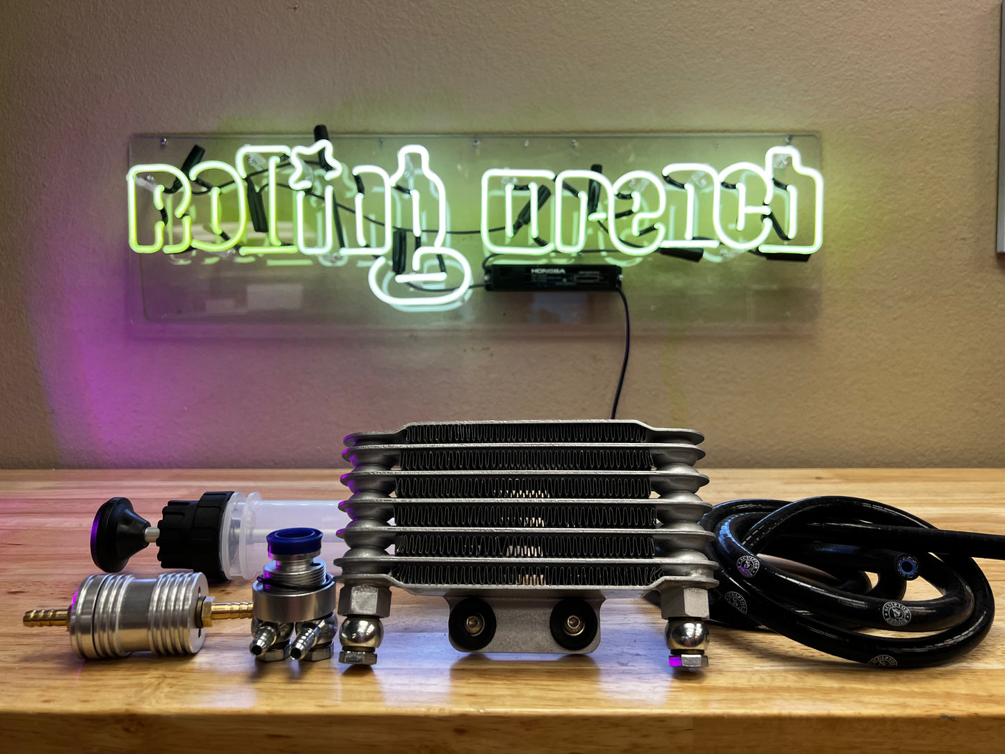GY6 Ruckus Oil Cooler Kit - Rolling Wrench