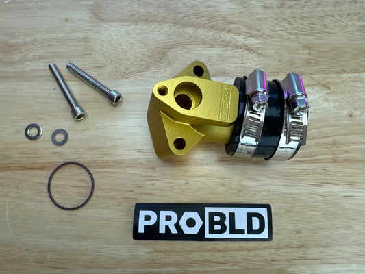 GY6 EFI Intake Manifold (Full CNC) - Includes Viton O-Ring and Hardware