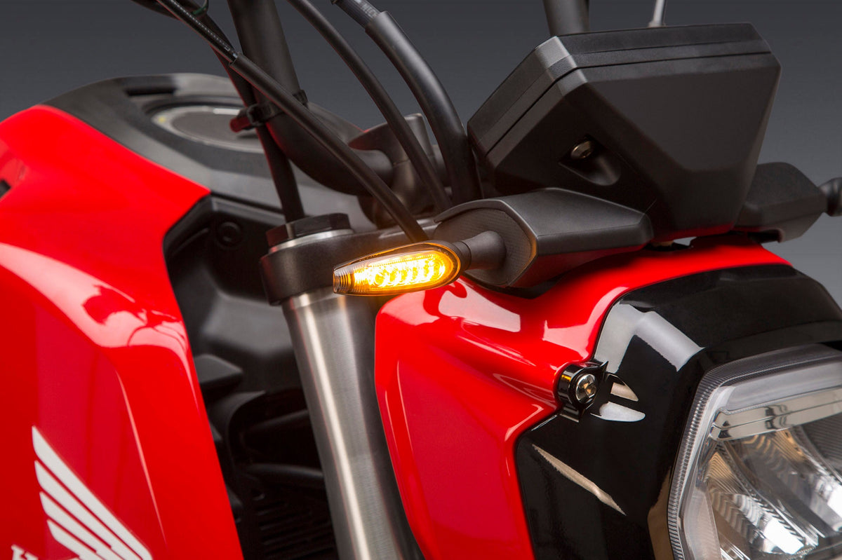 Yoshimura front turn signal mount plates for the Honda Grom