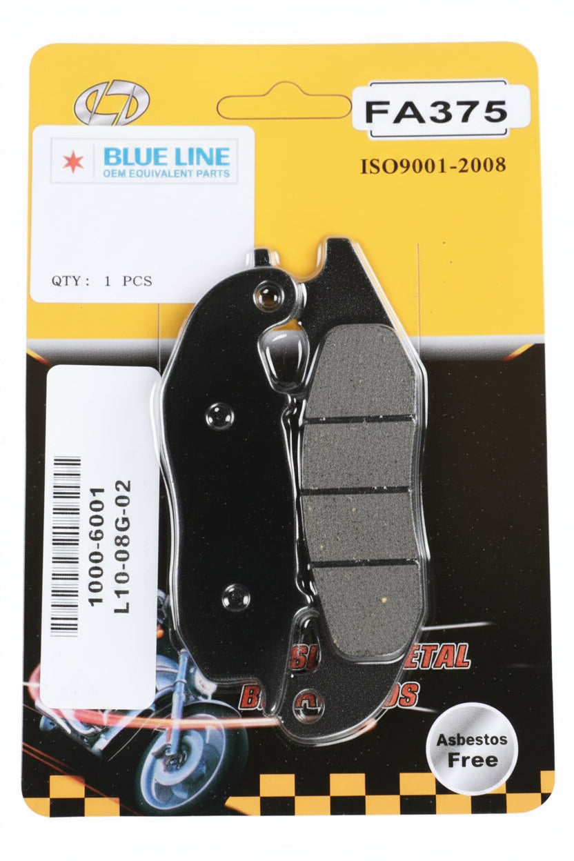 Blue Line FA375 sintered front brake pads - view 3