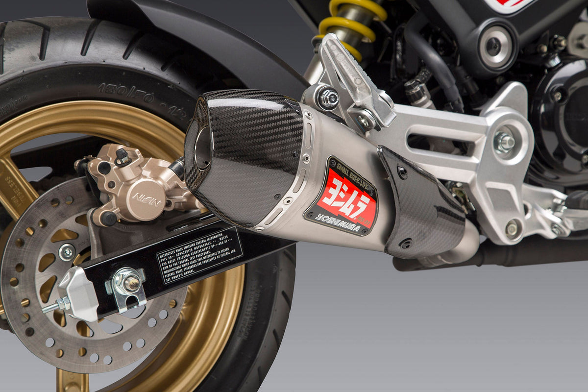 Yoshimura RS-9T Street Series slip-on exhaust for the 2022+ Honda Grom - view 3