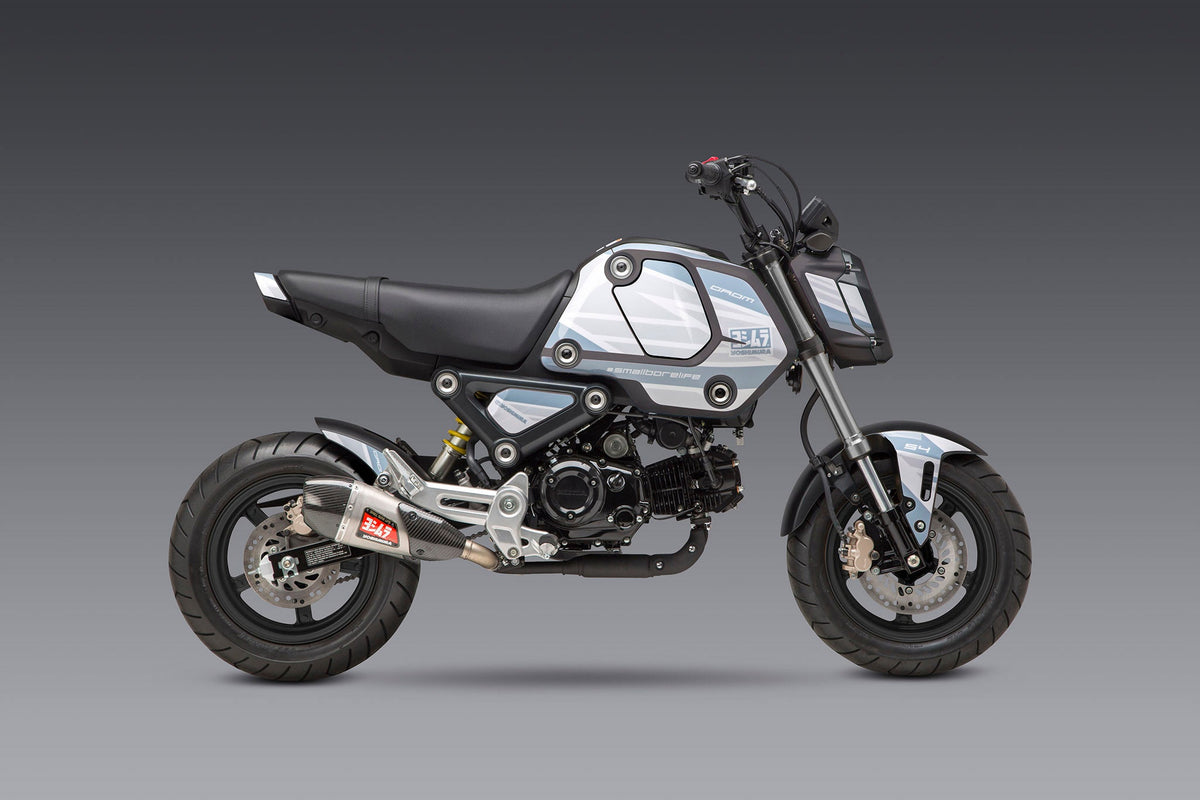 Yoshimura EDGE white graphics kit for the Honda Grom - view 3
