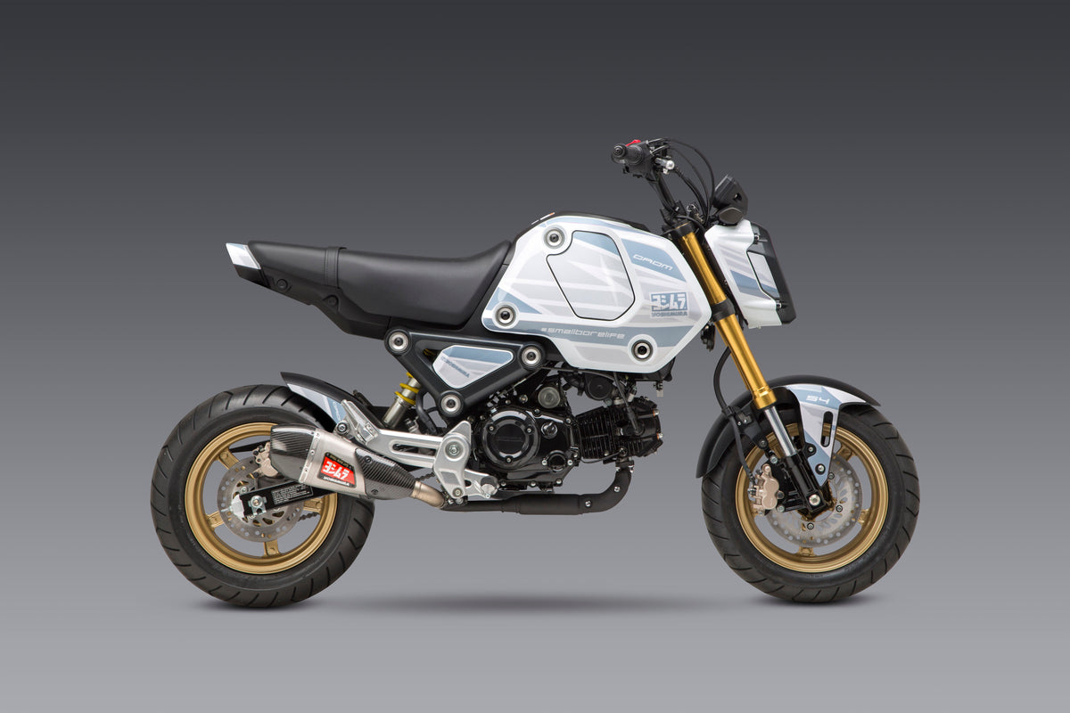Yoshimura EDGE White Graphics Kit - 2022-2024 Honda Grom – Rolling Wrench