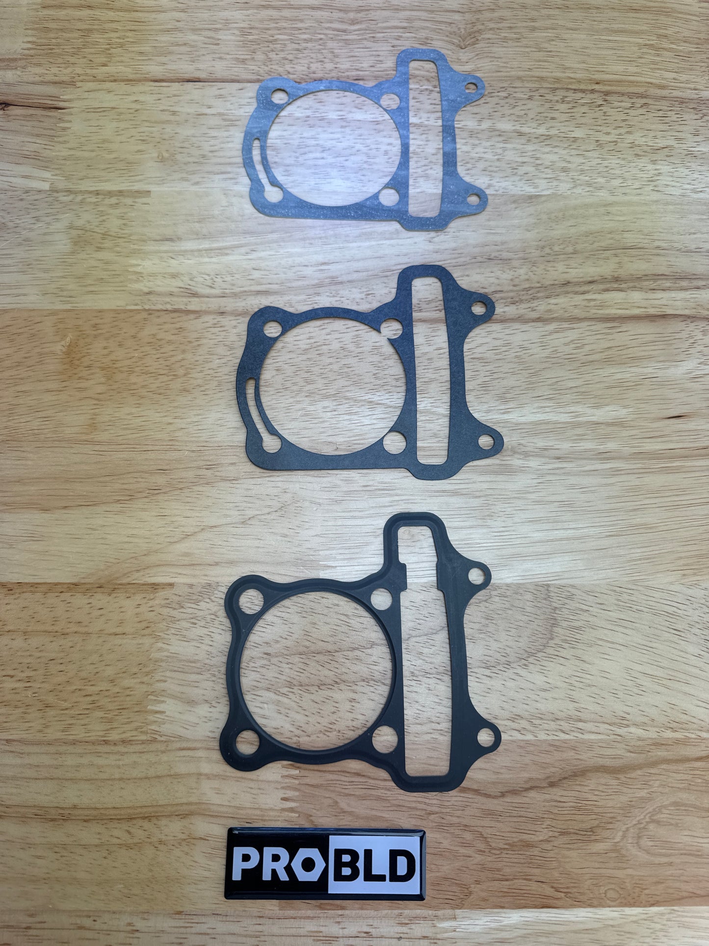 GY6 180/190cc Cylinder Head and Cylinder Base Gasket Set  (63mm)