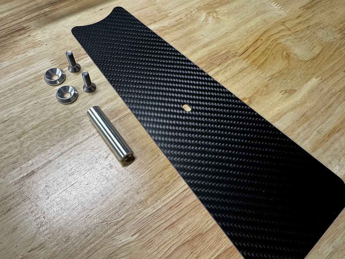 Flpp Ruckus Honda Ruckus Carbon Fiber Front Frame Cover - FLP – Rolling Wrench