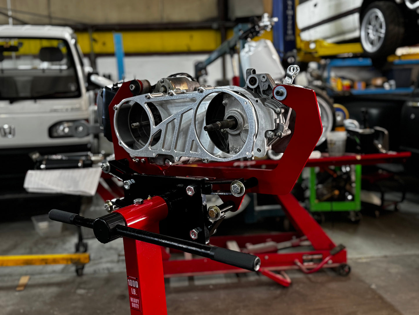 GY6 Engine Stand - Full 360 Degree - FLP