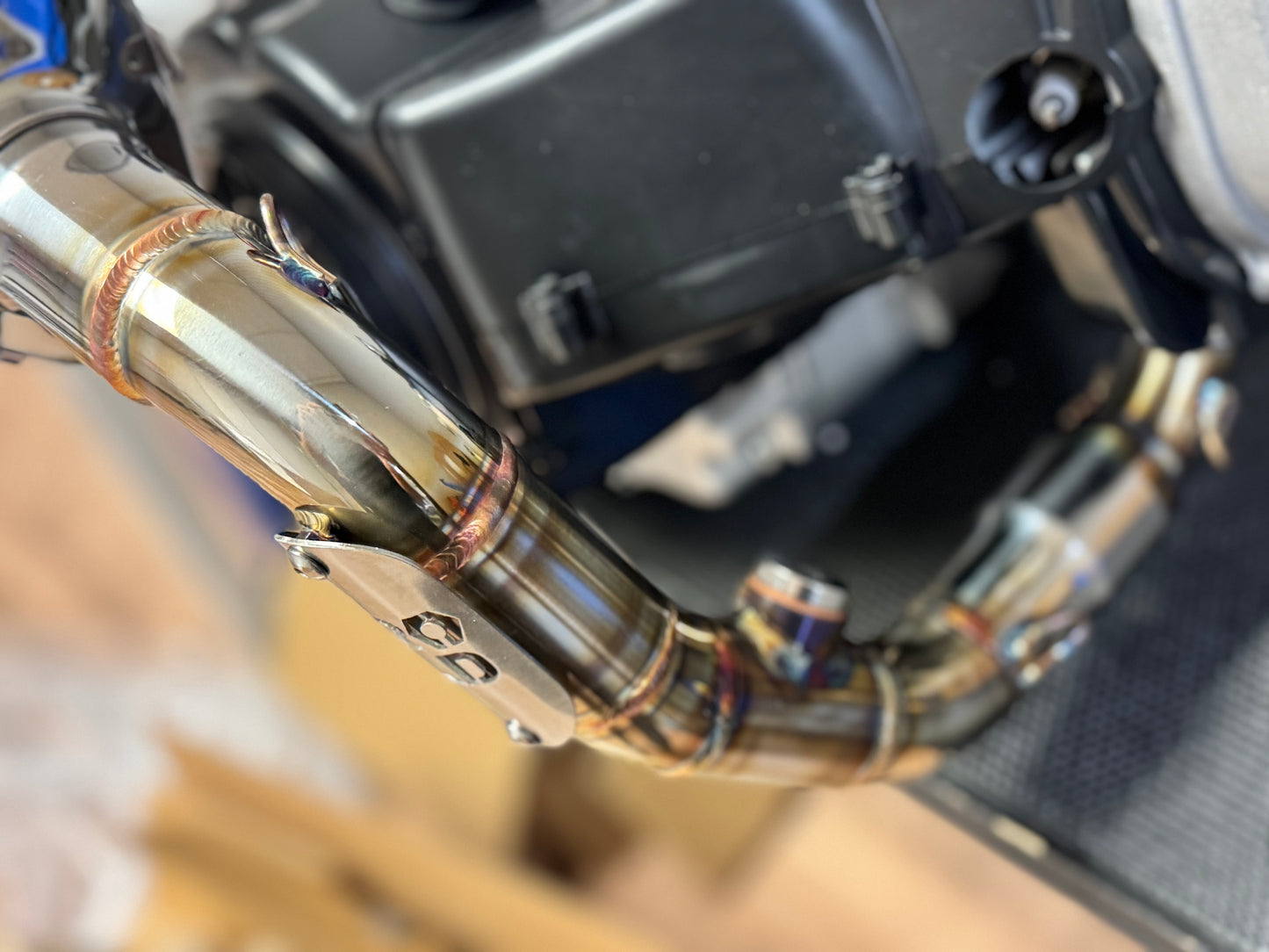 GY6 Raw ProBld Yoshimura Exhaust System