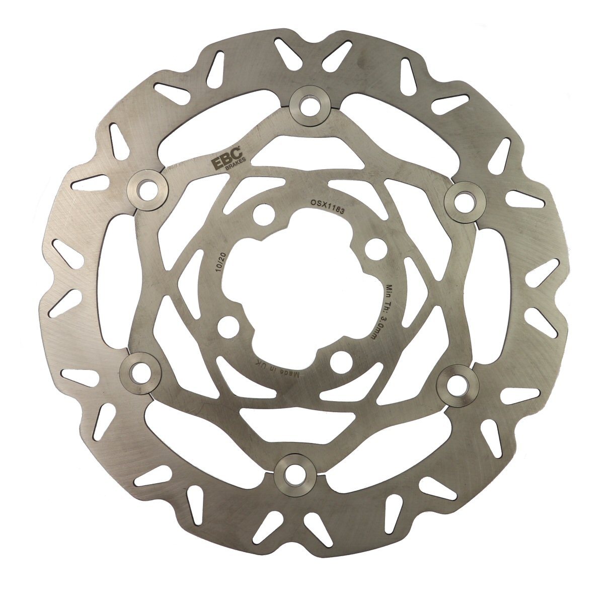 EBC Grom rotor and caliper bracket