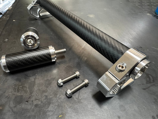 Honda Ruckus Carbon Fiber Forward Foot Rest - FLP