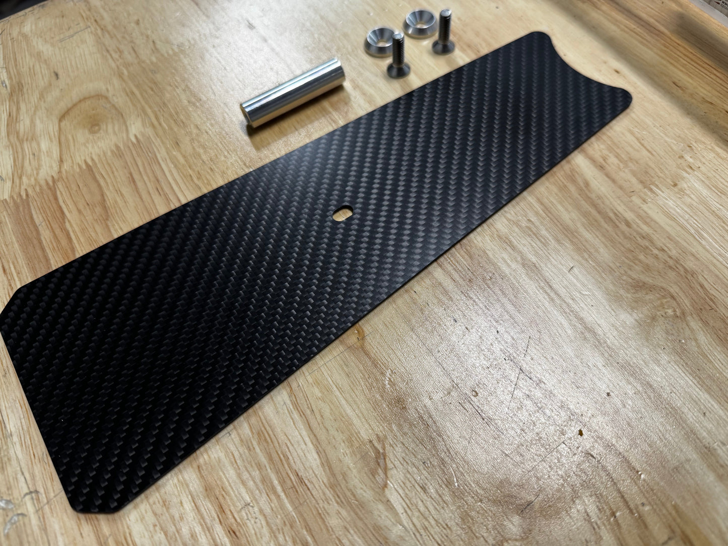 Honda Ruckus Carbon Fiber Front Frame Cover - FLP