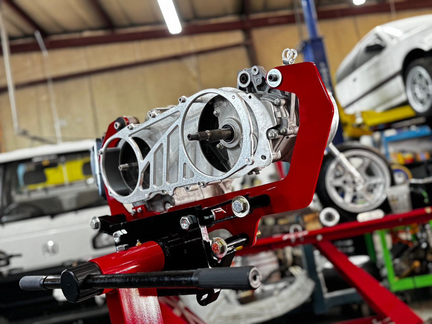 GY6 Engine Stand - Full 360 Degree - FLP