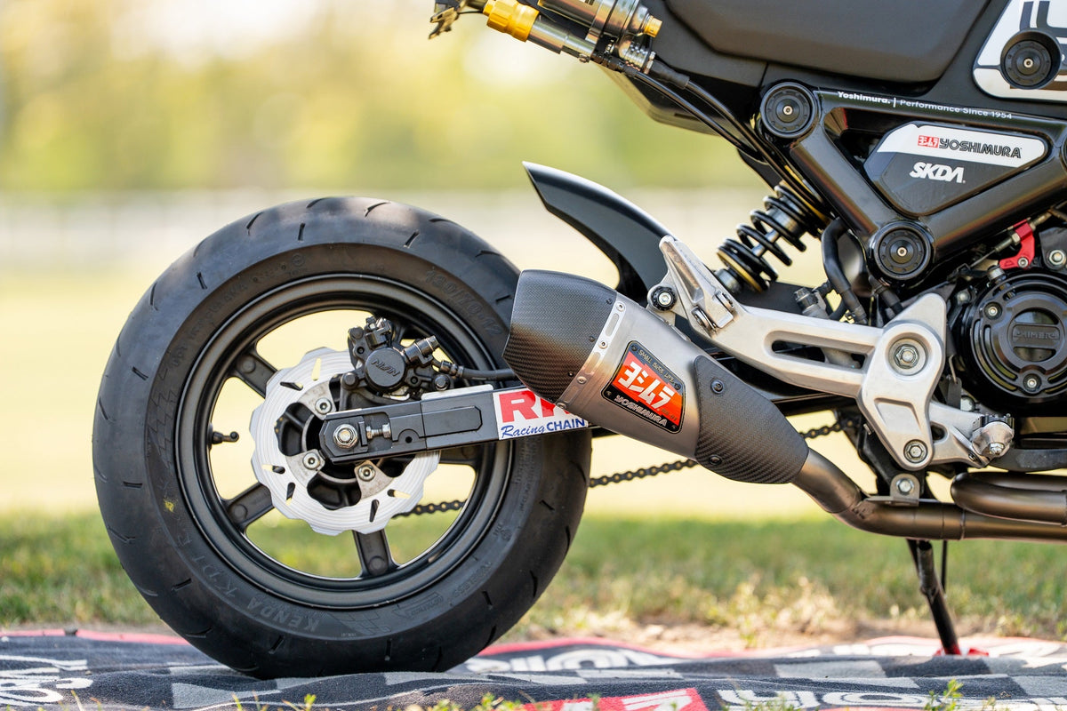 Yoshimura RS-9T Race Series full exhaust on a 2022+ Honda Grom - view 2