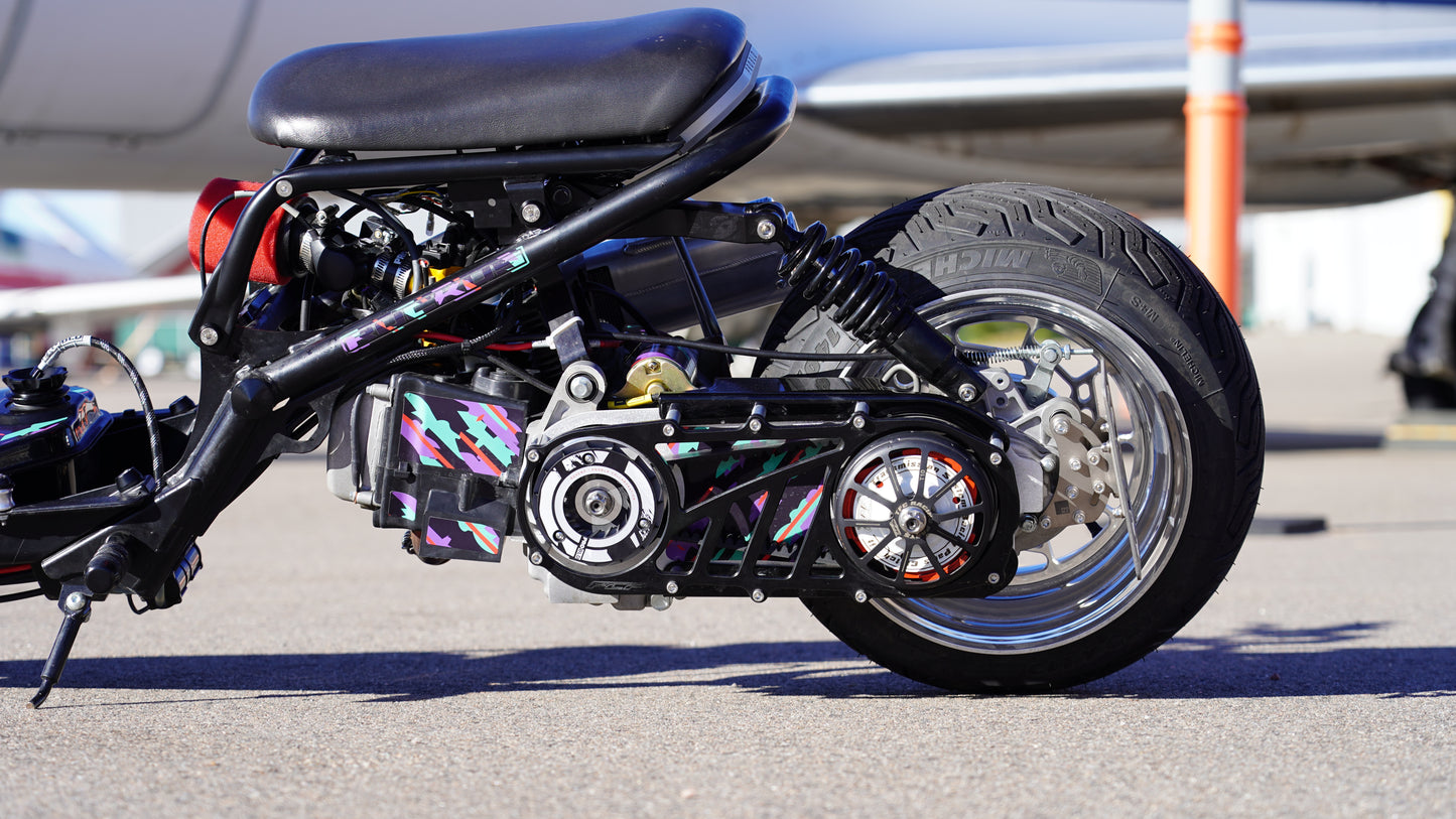 Honda Ruckus Custom Decal Graphics Kit (2003-Present) - HKS Style