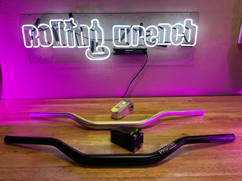 Fatty Ruckus/maddog sleek tapered  bar kit