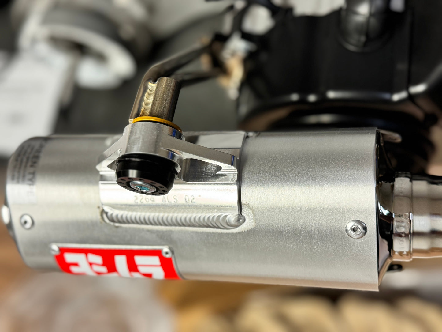 GY6 Raw ProBld Yoshimura Exhaust System