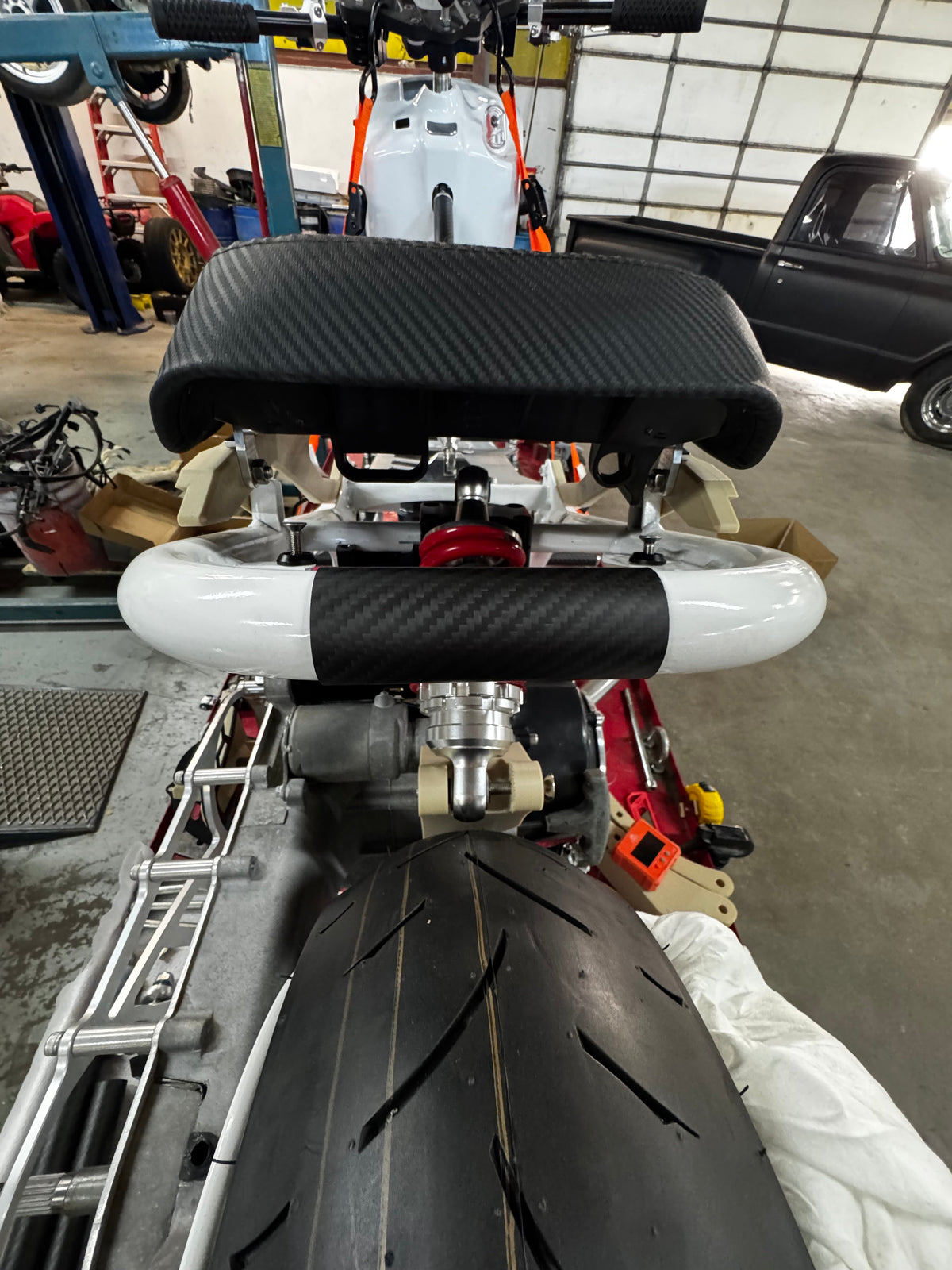 Flpp Ruckus Honda Ruckus 'Carbon Taco' Tail Cover - FLP – Rolling Wrench
