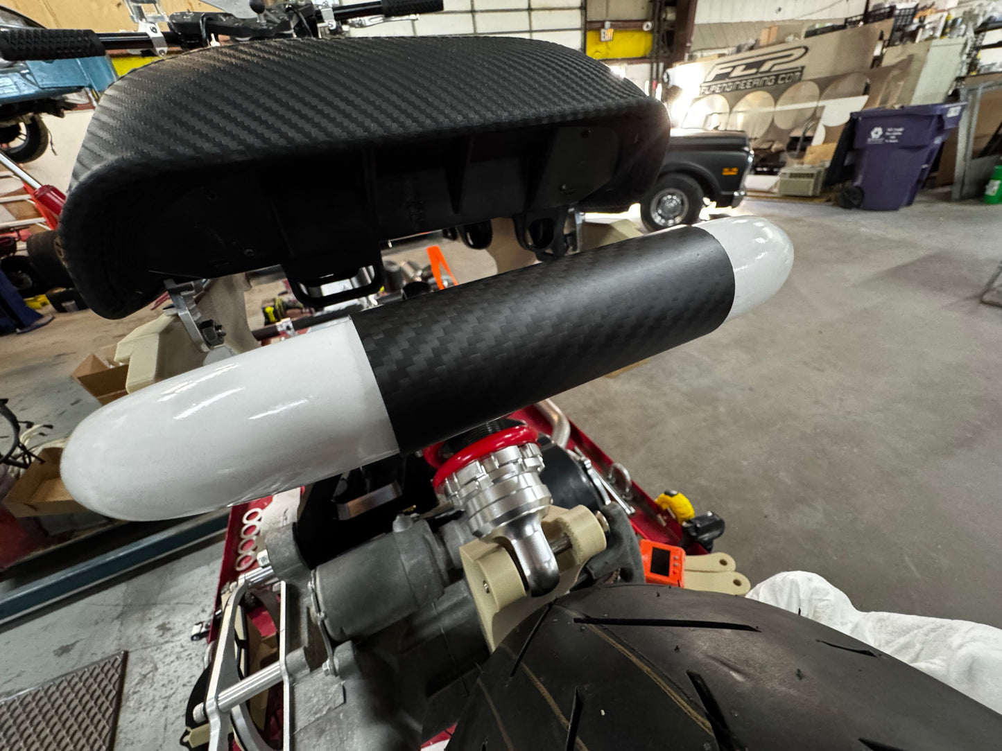 Honda Ruckus 'Carbon Taco' Tail Cover - FLP