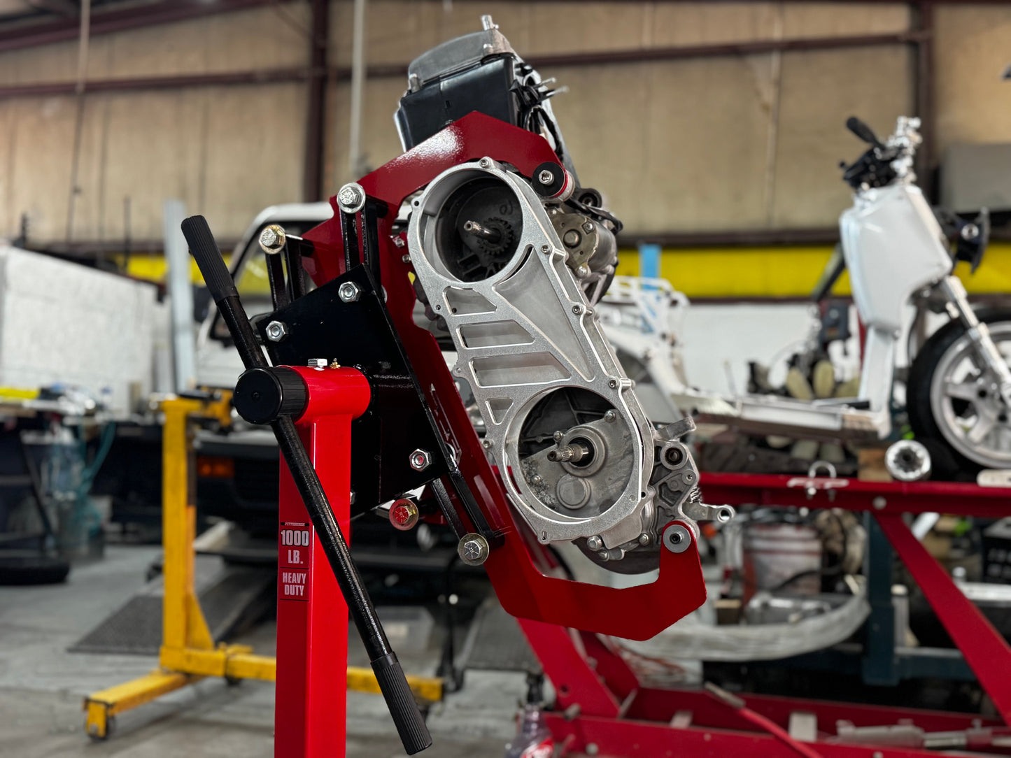 GY6 Engine Stand - Full 360 Degree - FLP