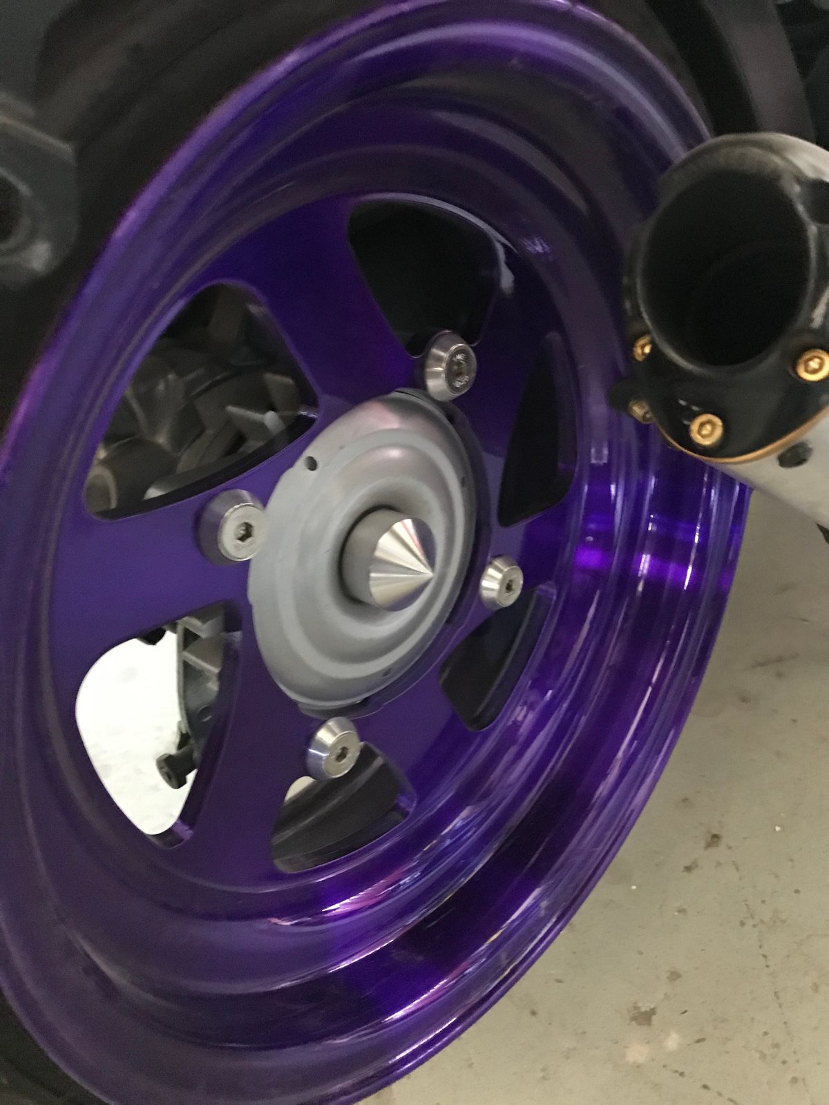 Honda Ruckus Rear Nut Cover - FLP