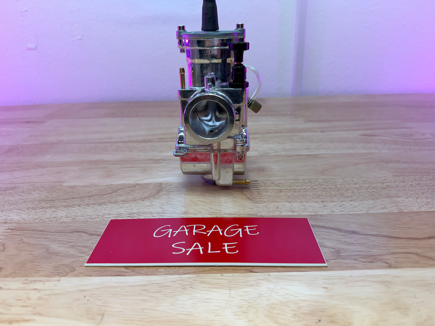 Polished 30mm PWK carburetor