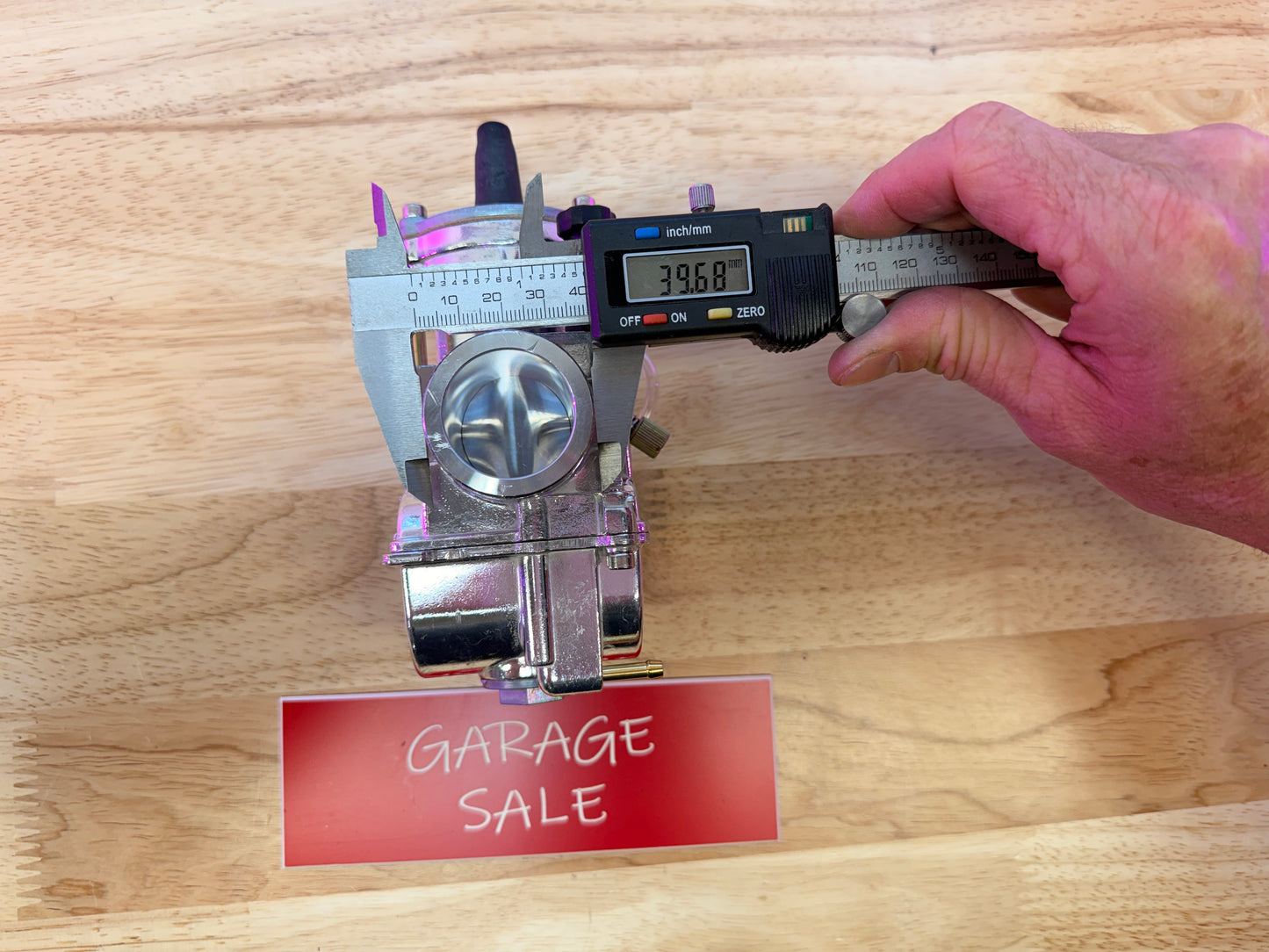 Polished 30mm PWK carburetor